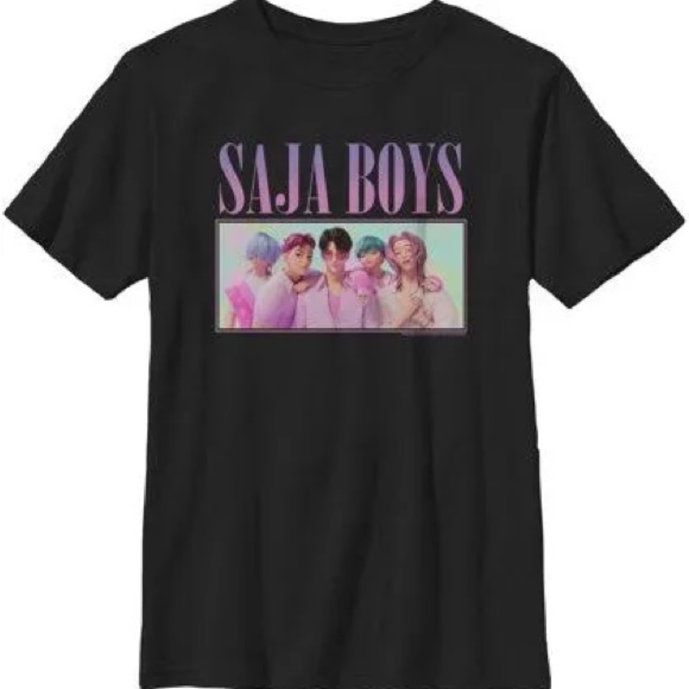 K pop Demon Hunters Saja Boys Graphic Men’s T-Shirt